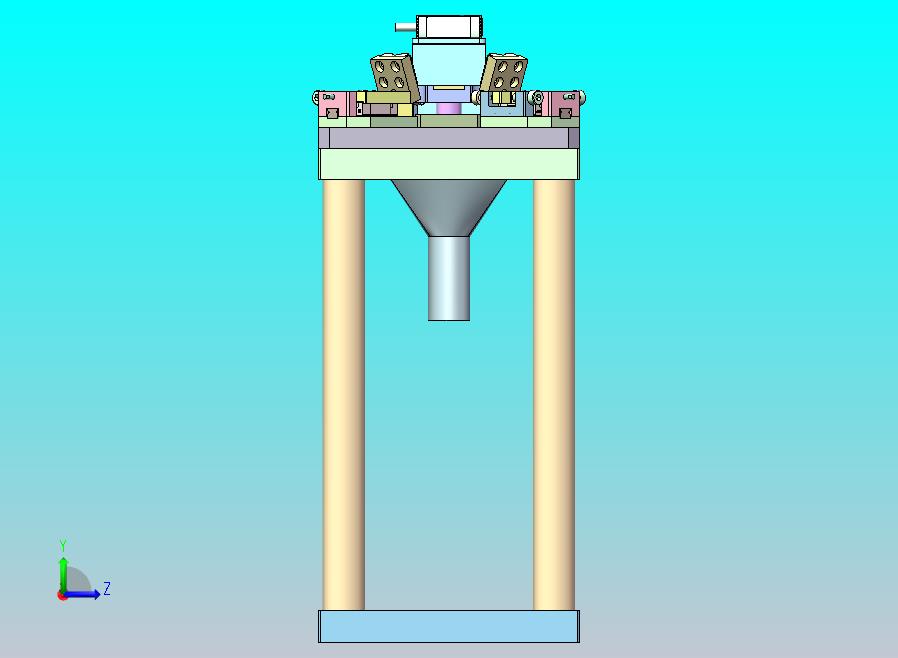 气缸二次定位机构