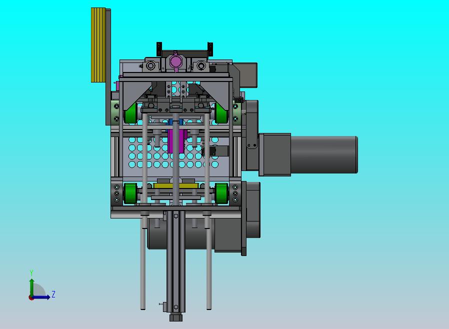带回流功能的双层双列皮带输送机