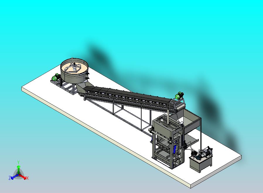 混凝土生产输送机