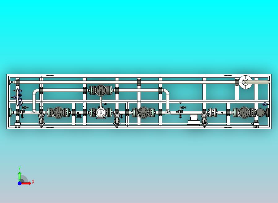 蒸汽流量控制装置模型