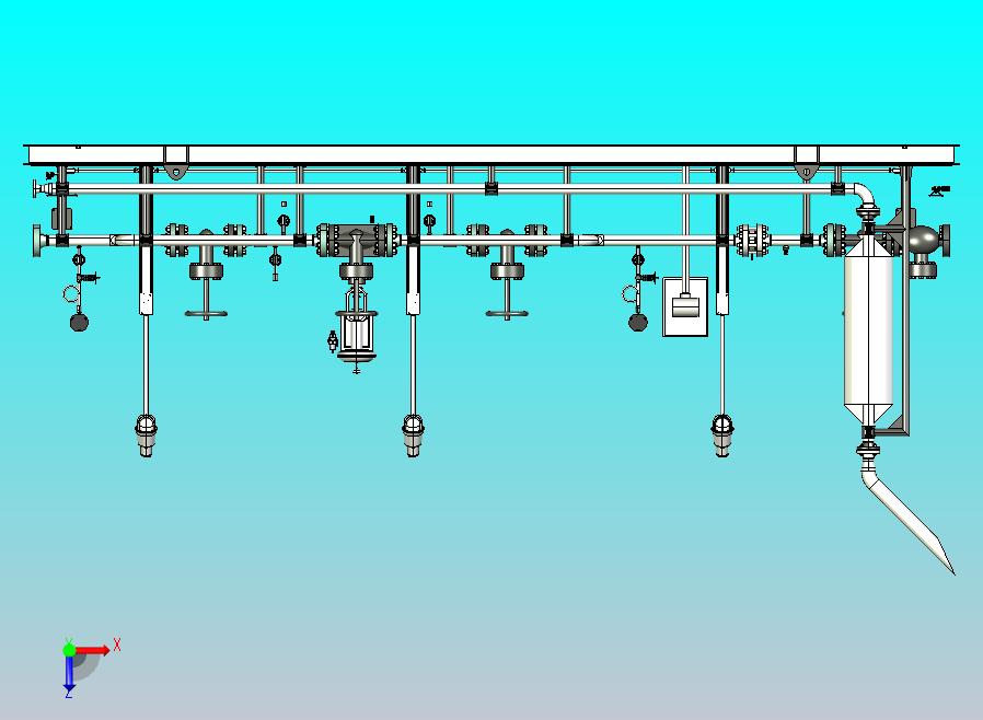蒸汽流量控制装置模型