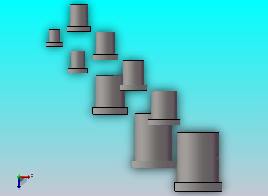 LMH双切边法兰直线轴承UU 9款