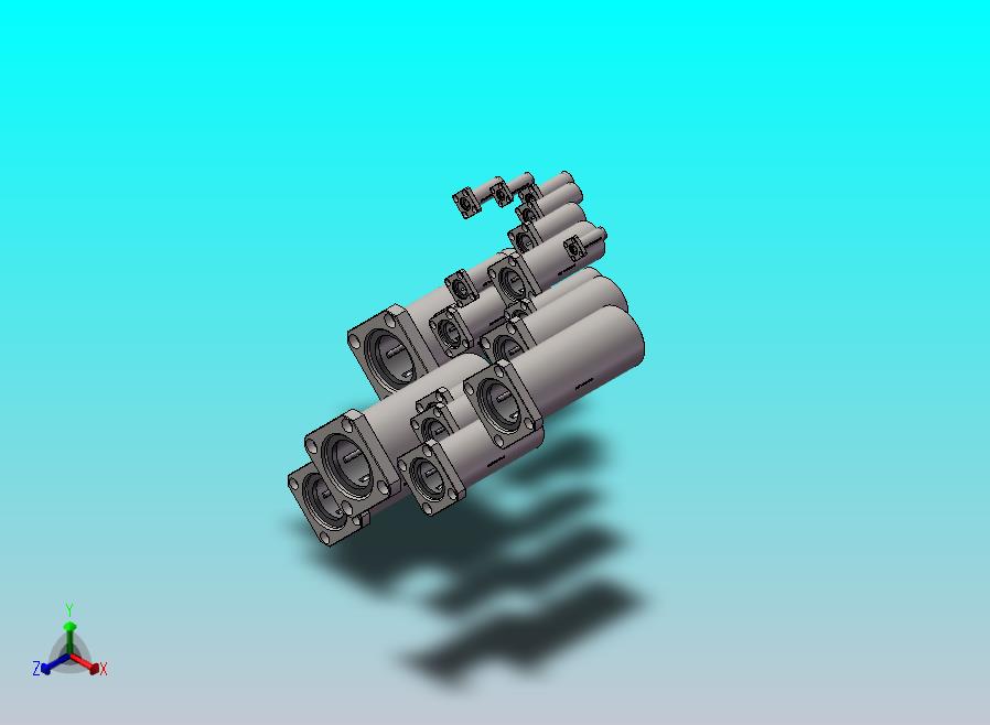 LMK方法兰加长型直线轴承LUU 22款