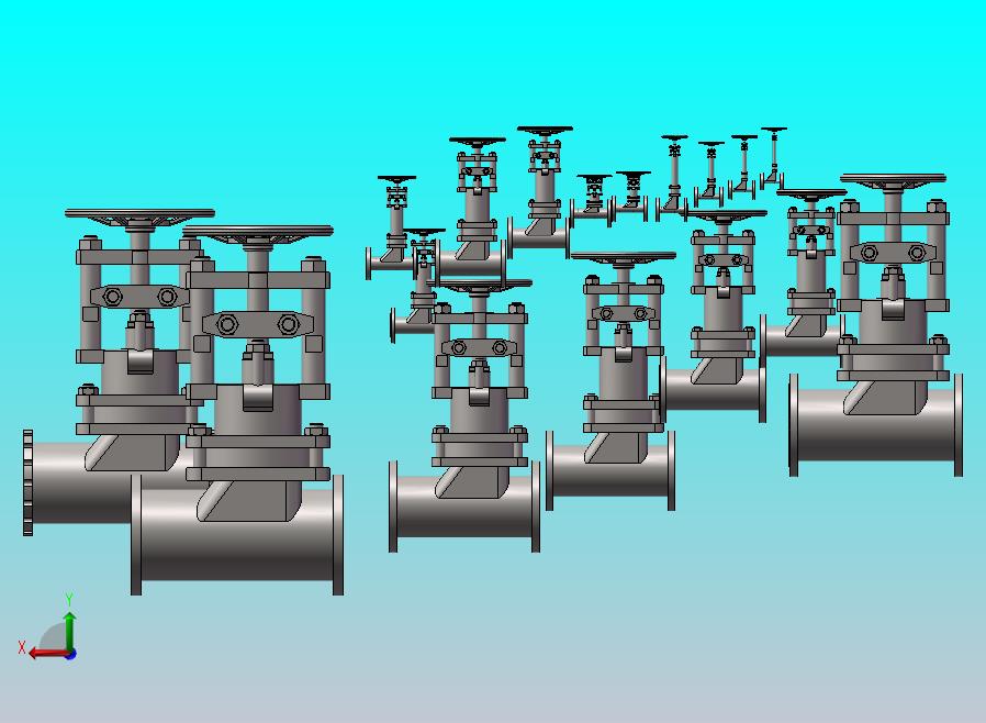 波纹管节流阀法兰 17款