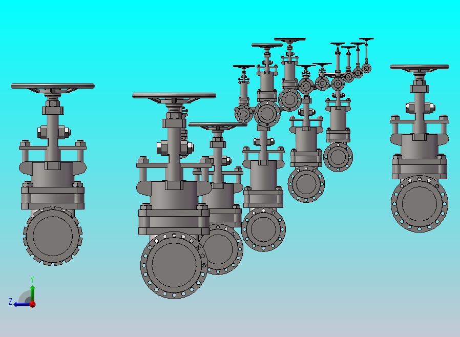 波纹管节流阀法兰 17款
