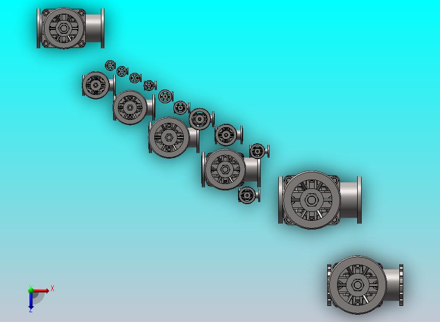 波纹管节流阀法兰 17款