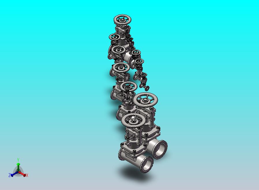 波纹管节流阀法兰 17款