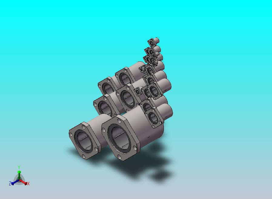 LMK方法兰直线轴承UU 25款