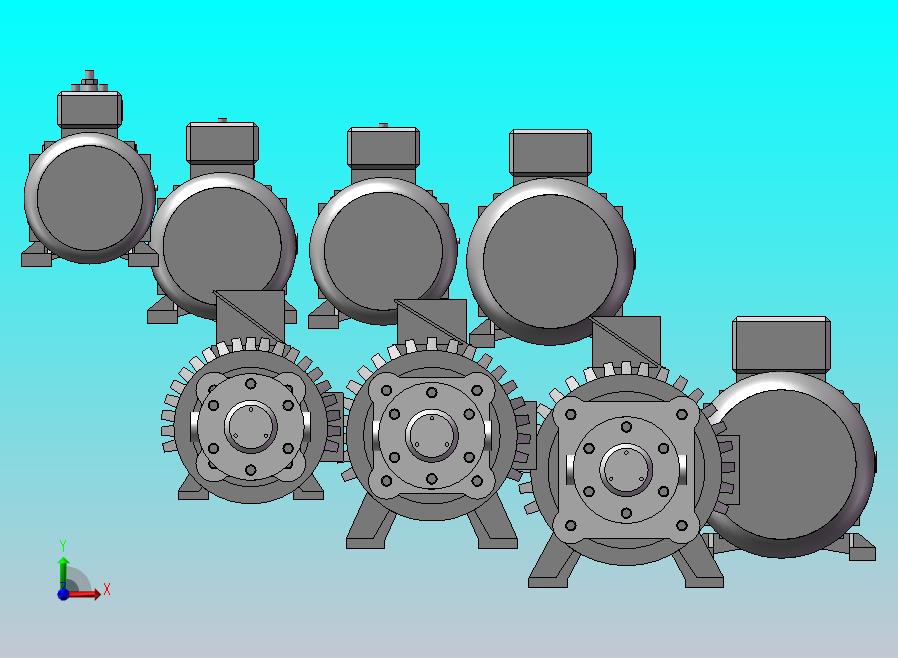 叶片泵电机组合 8款