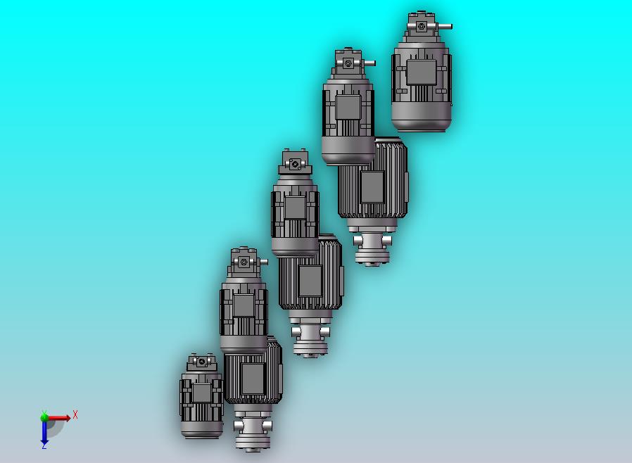 叶片泵电机组合 8款