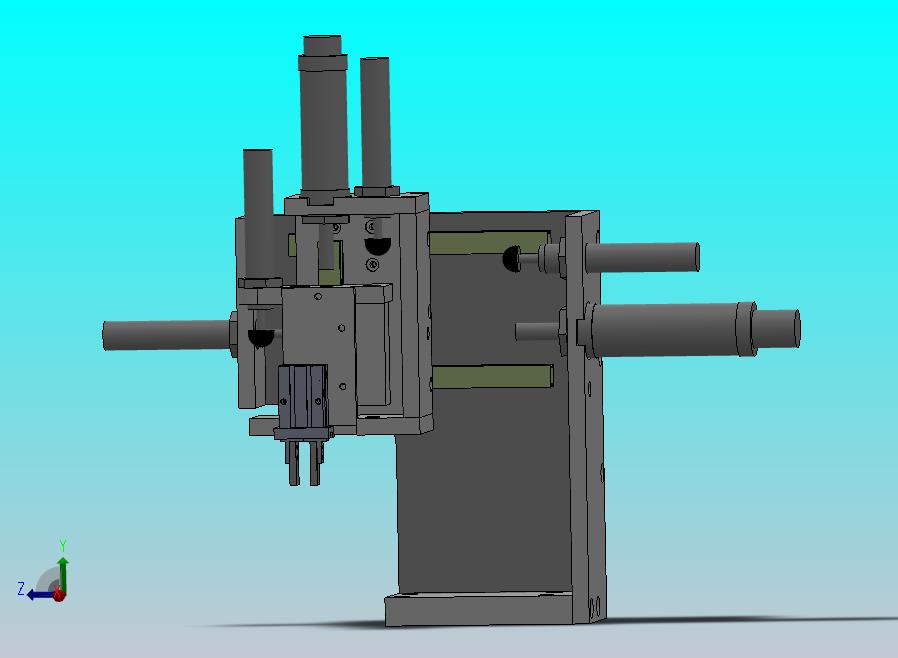 双自由度气爪机构
