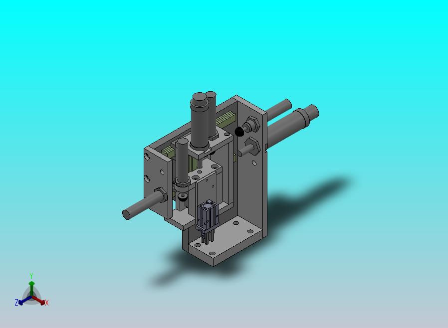 双自由度气爪机构