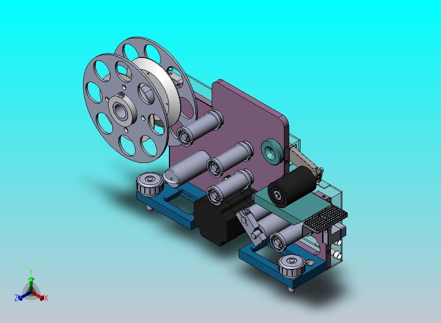 贴标签机器设计