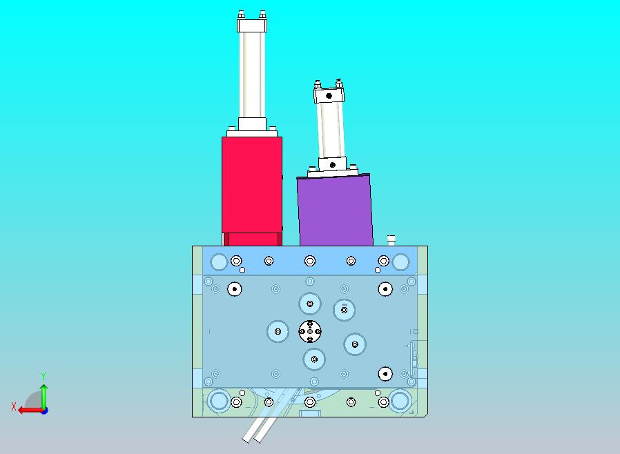机床排气弯管模具设计
