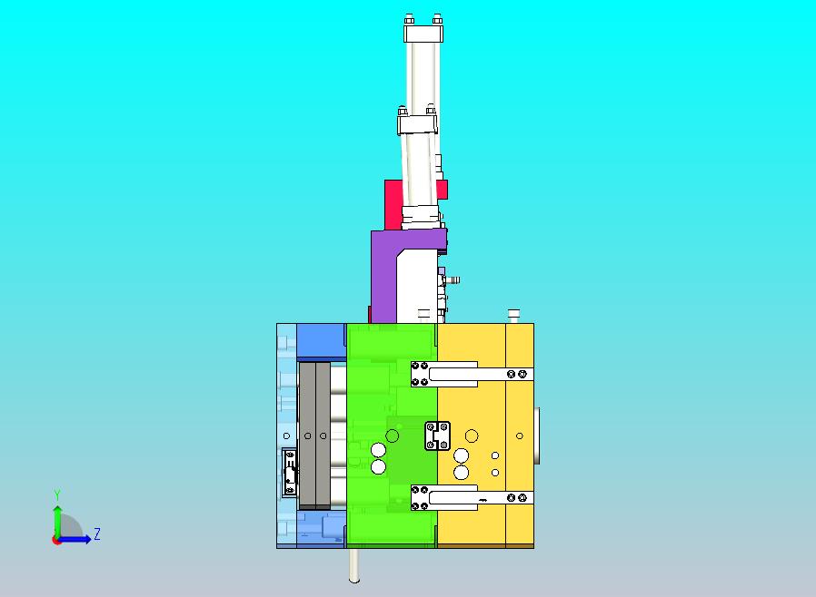 机床排气弯管模具设计