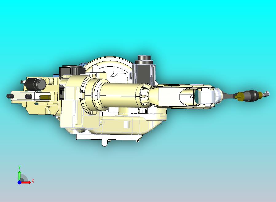 焊接机器人模型设计
