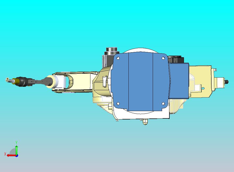 焊接机器人模型设计