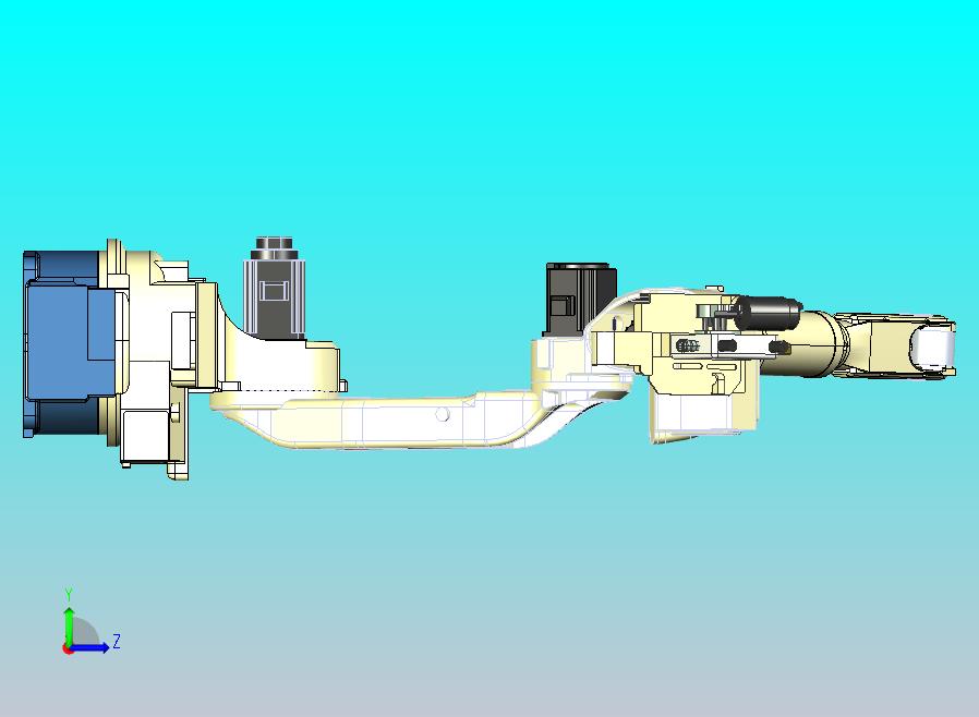 焊接机器人模型设计
