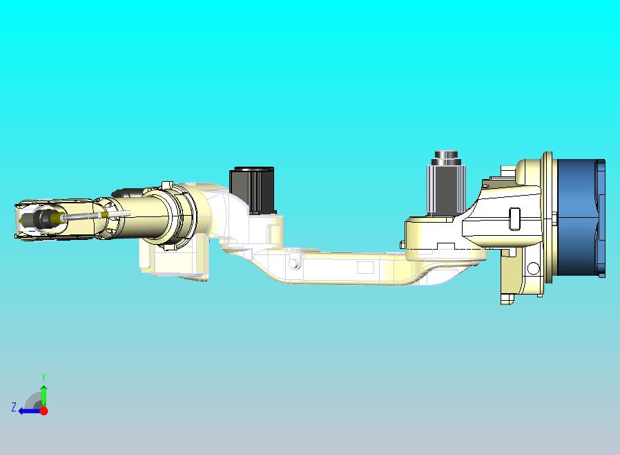 焊接机器人模型设计