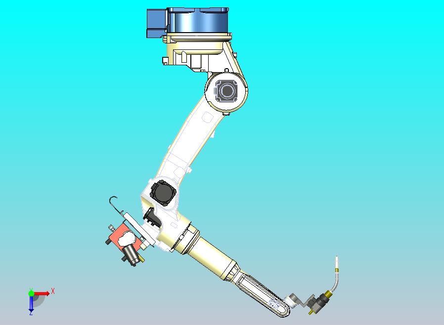 焊接机器人模型设计