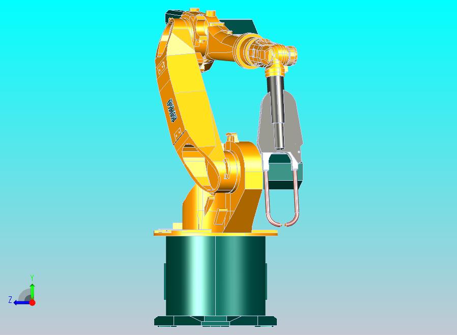 汽车车身钣金总成点焊机器人设计