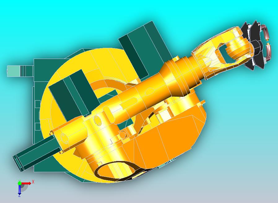 汽车车身钣金总成点焊机器人设计