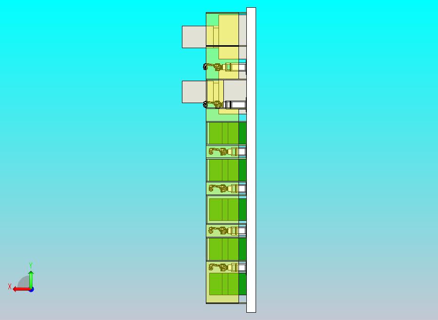 多台机器人连线自动化冲压方案设计