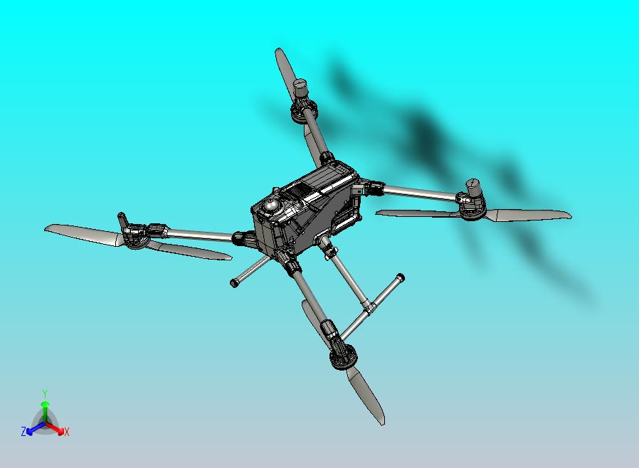 DJI400无人机模型