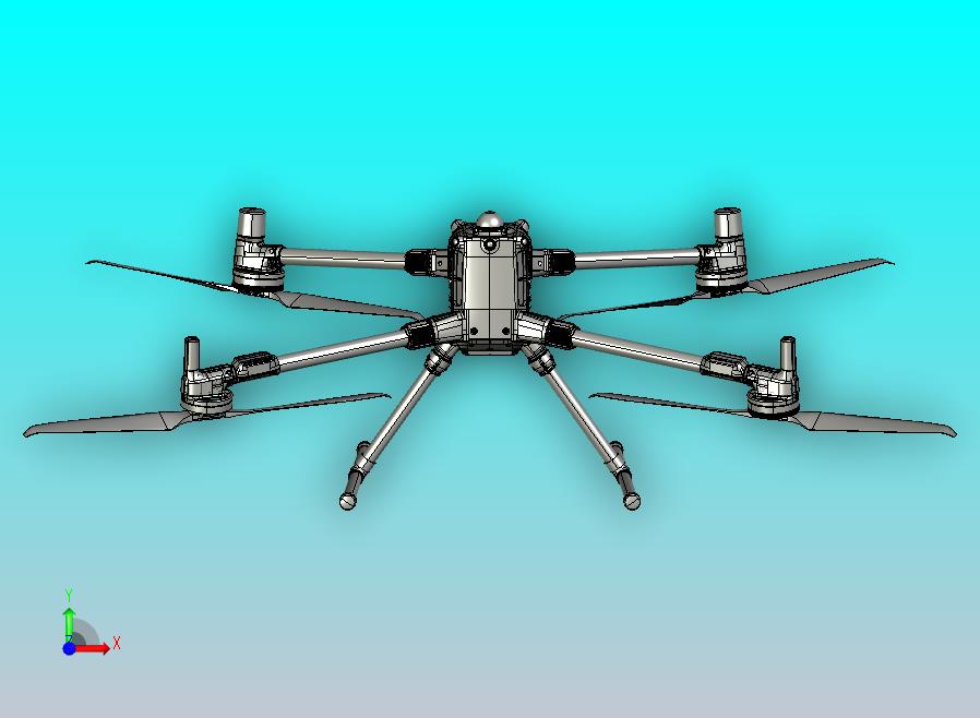 DJI400无人机模型