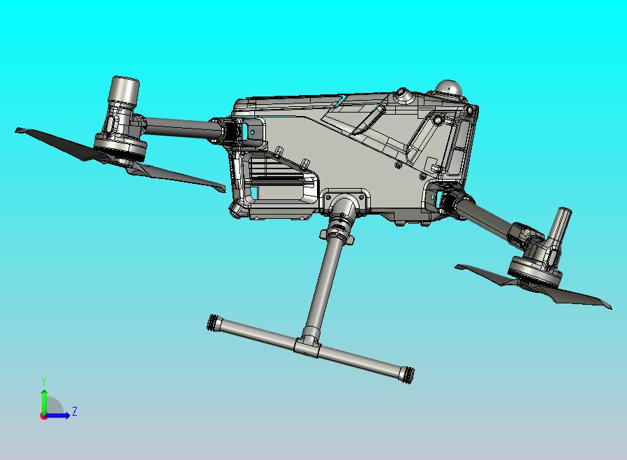 DJI400无人机模型