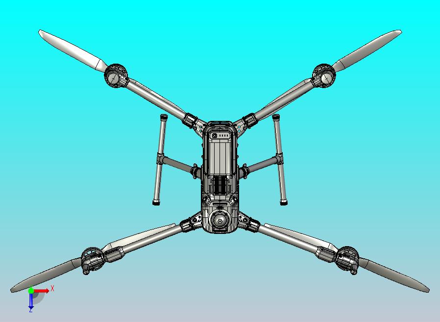 DJI400无人机模型