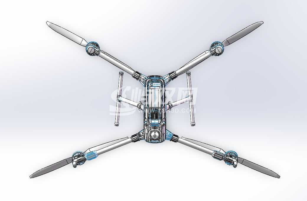 DJI400无人机模型