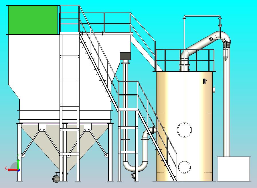 大型工业废水处理系统装置