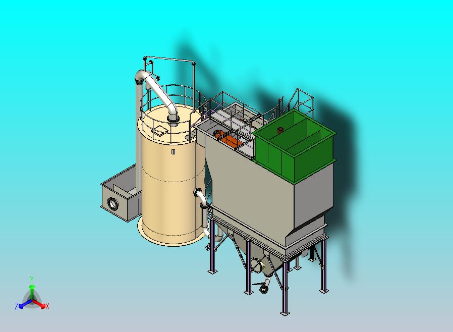大型工业废水处理系统装置