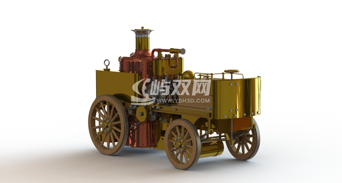 蒸汽消防玩具车
