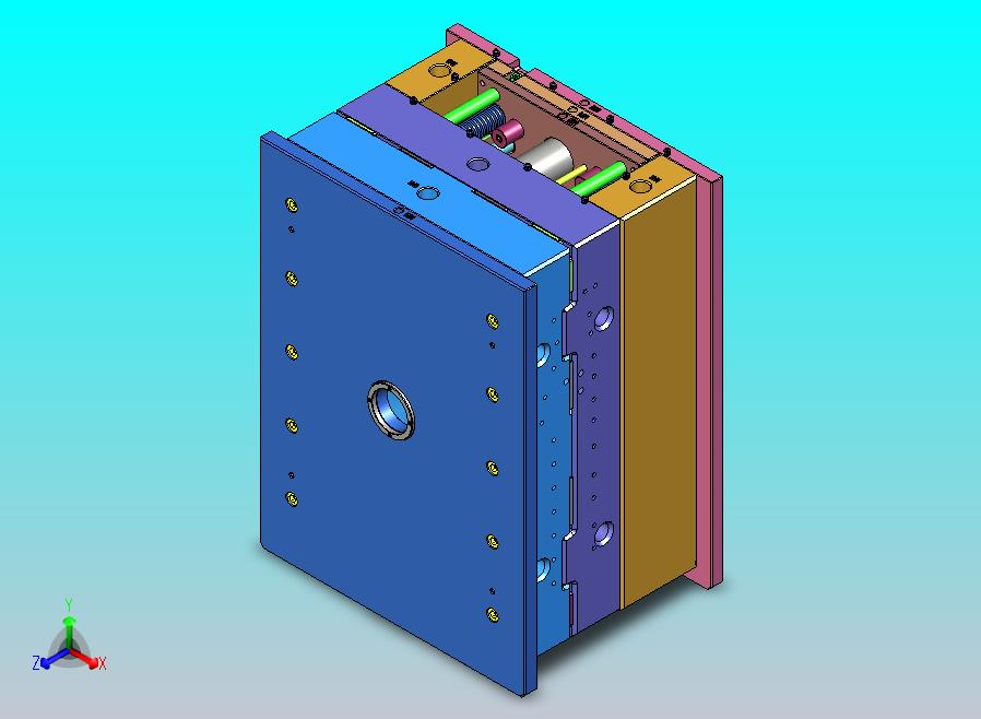 小车内饰板模具设计