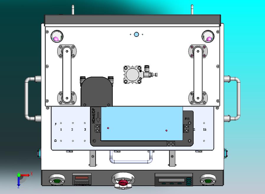 主板内存条安装压合工序