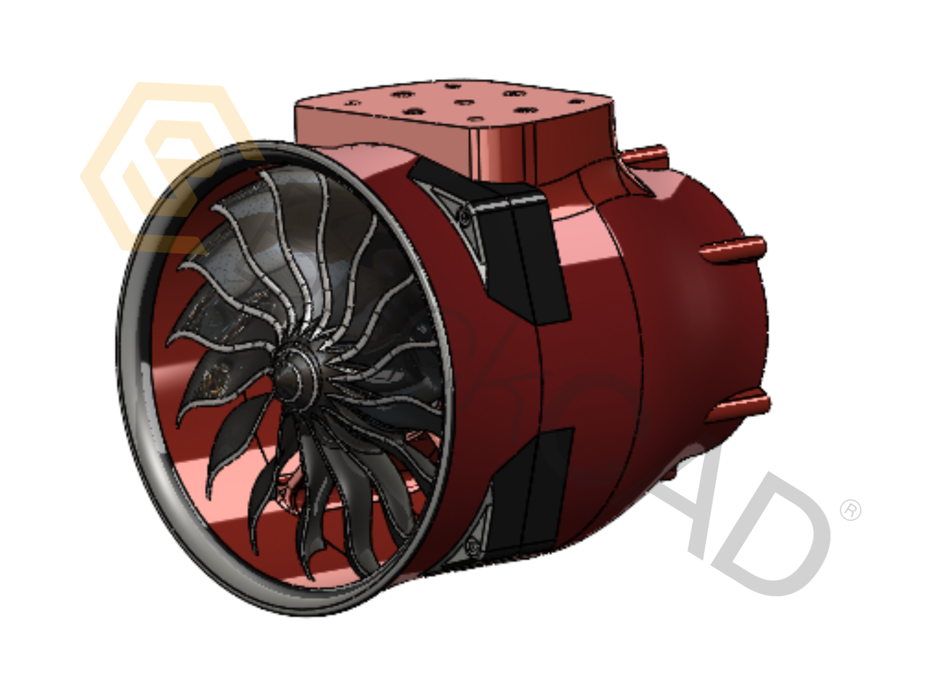 涡轮机 – 旋转能量转换..zip