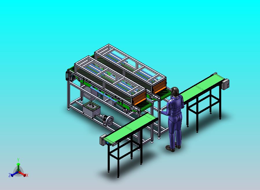 食品皮带机输送除尘消毒设备
