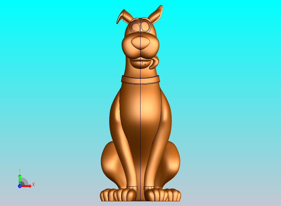黄狗三维模型