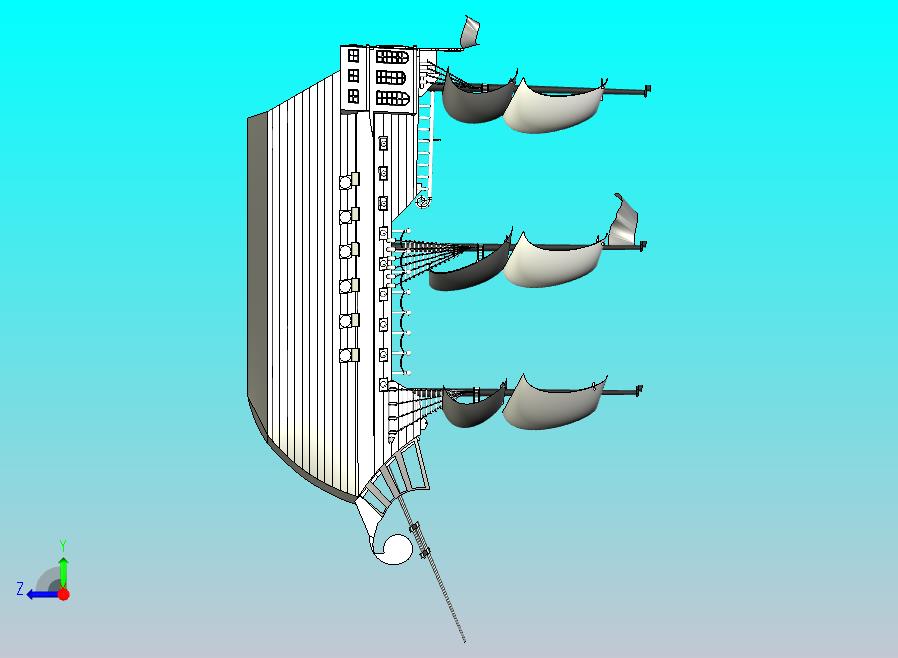 一艘海盗船