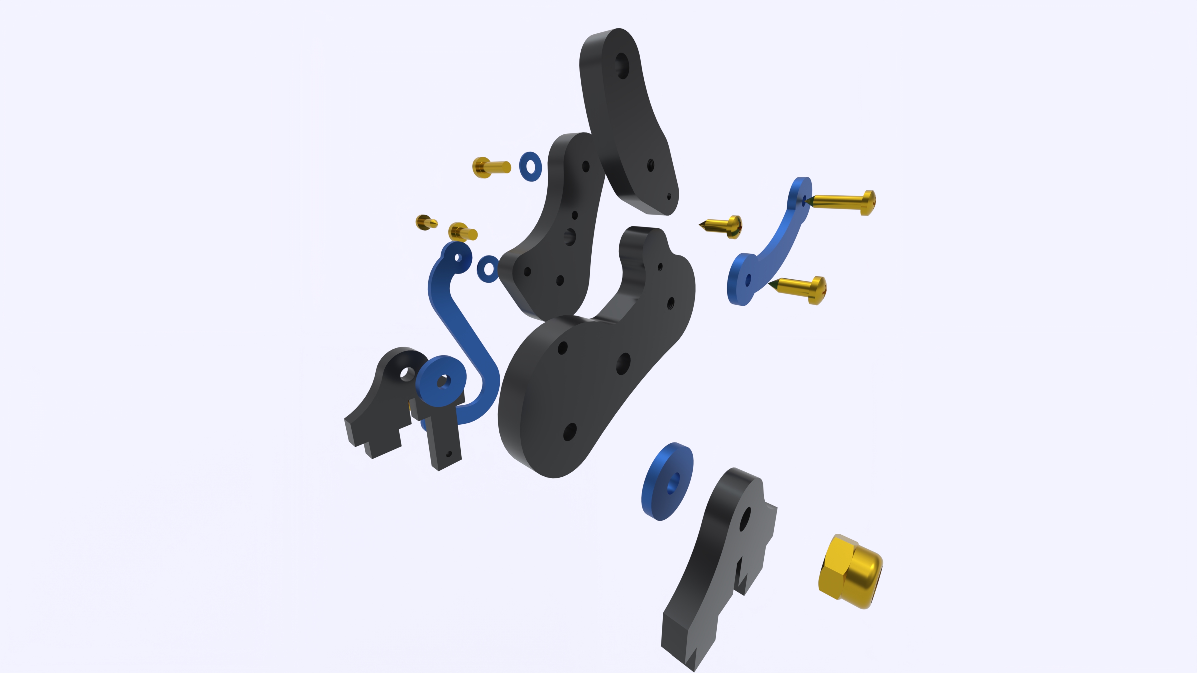 仿生机器人手模型：“Mpho