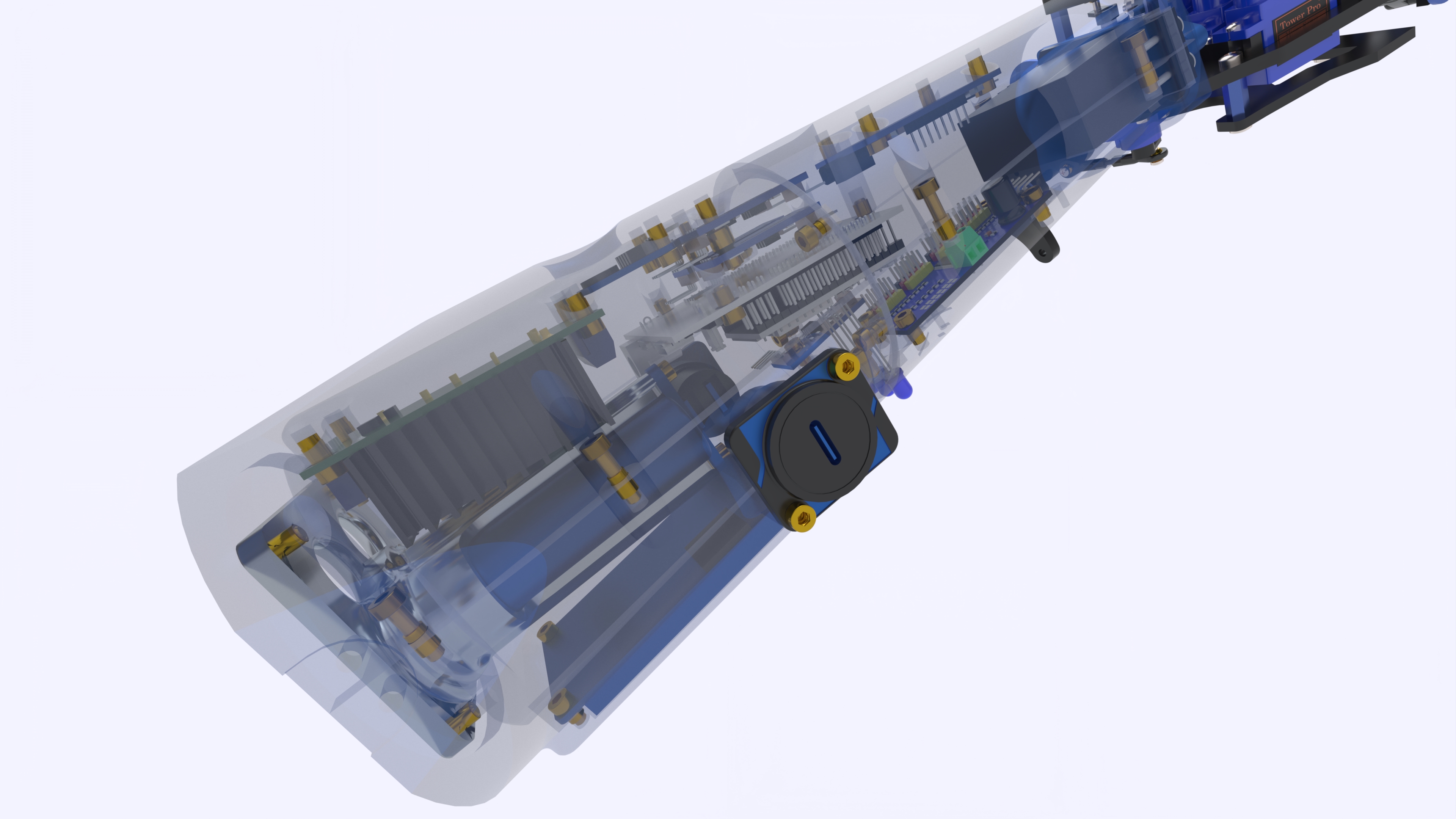 仿生机器人手模型：“Mpho