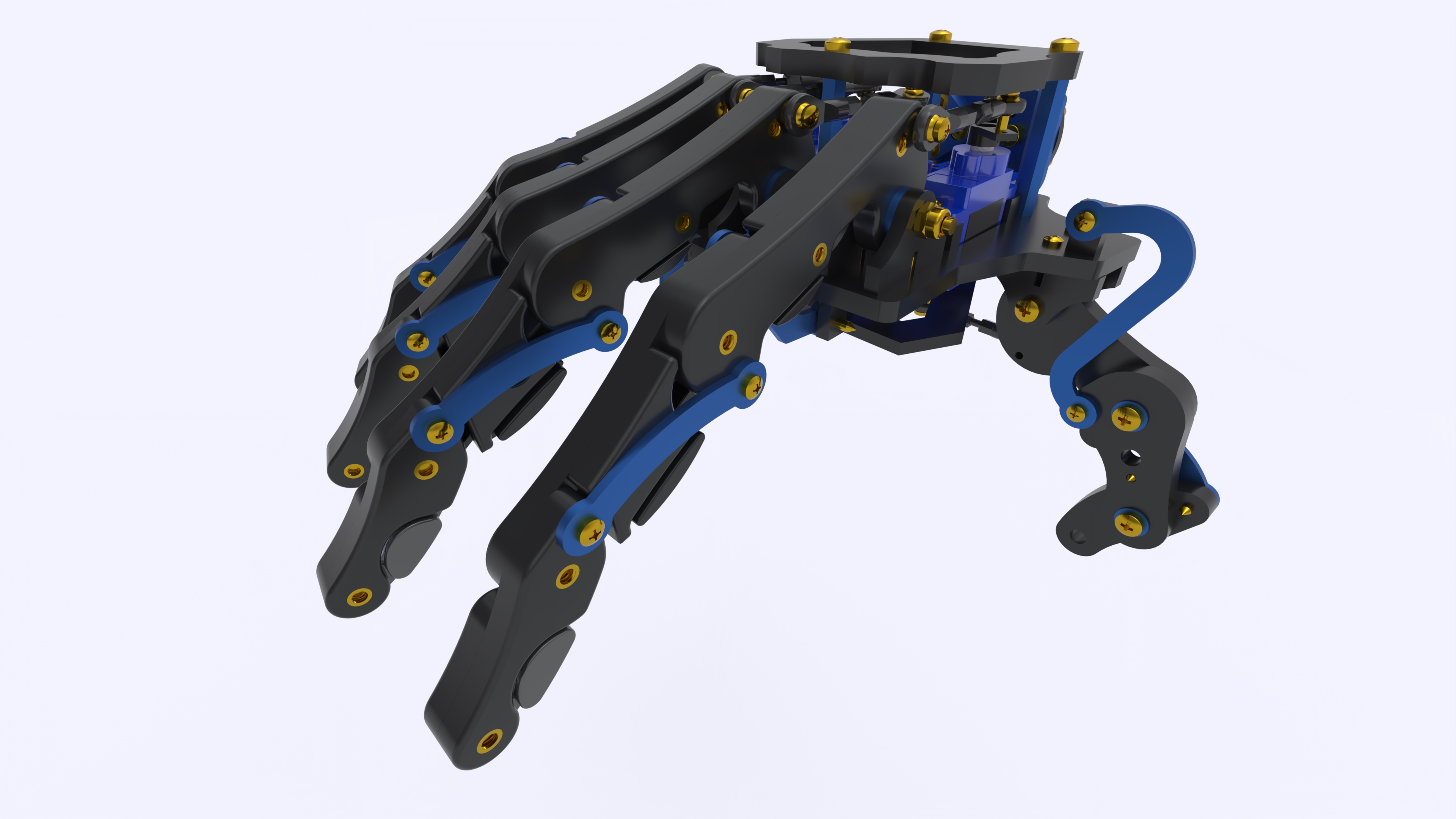 仿生机器人手模型：“Mpho