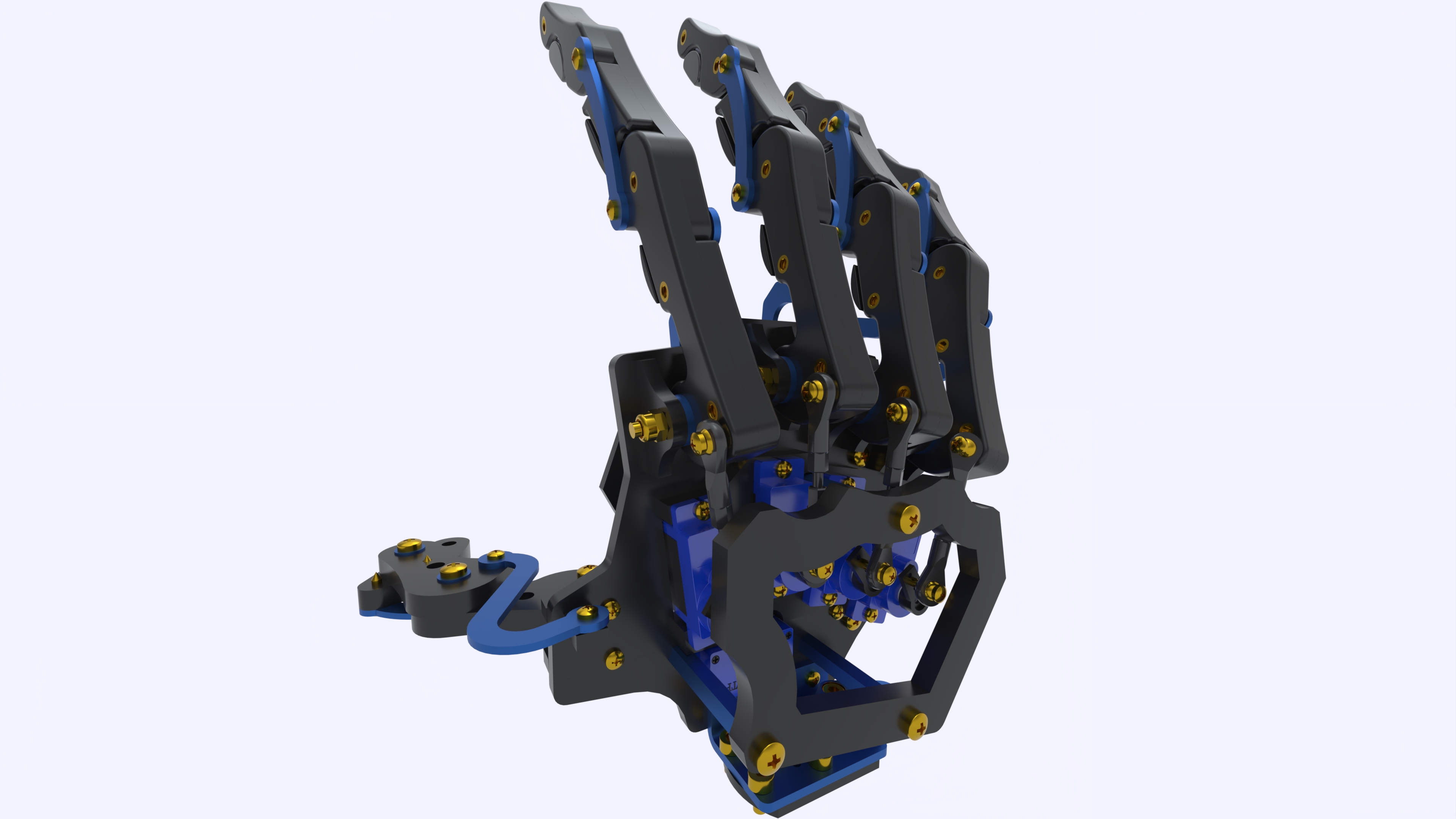 仿生机器人手模型：“Mpho