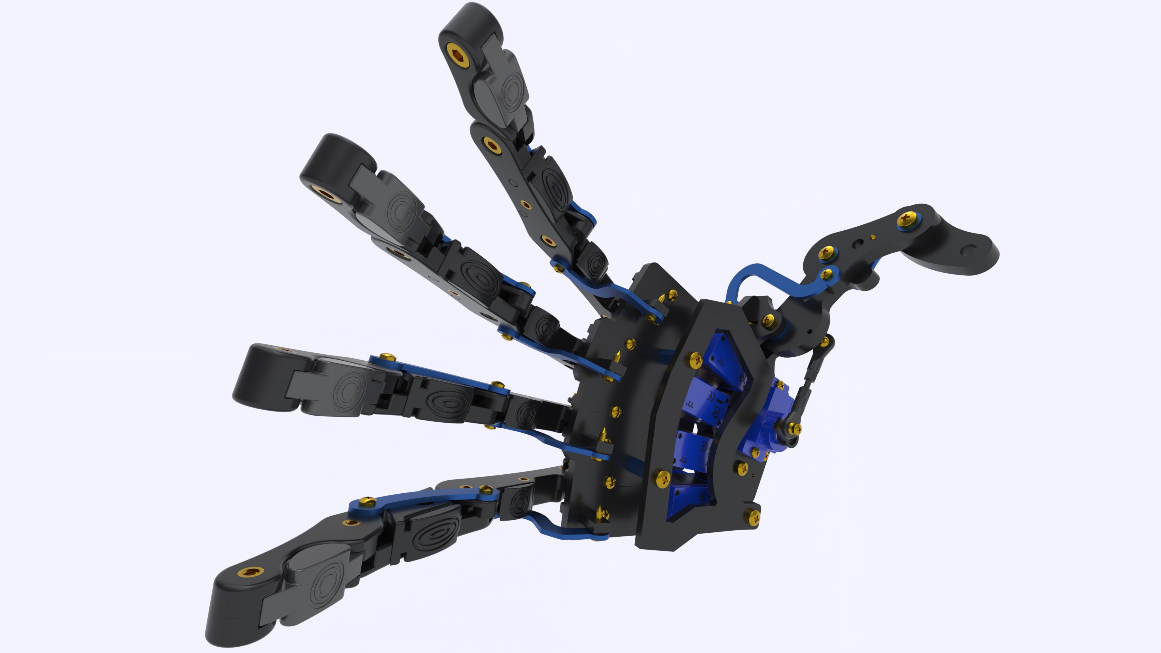 仿生机器人手模型：“Mpho