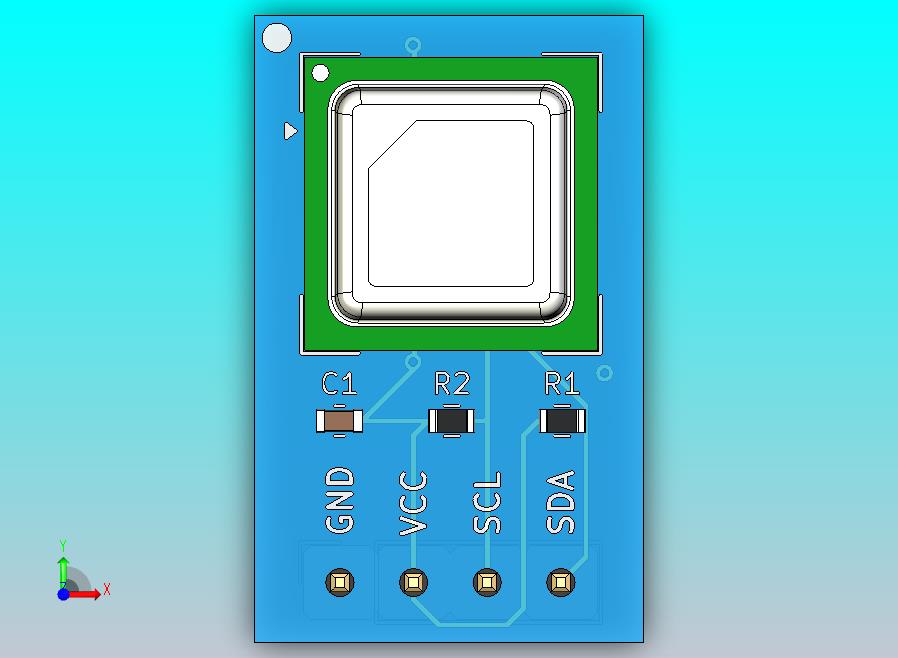 SCD4x二氧化碳传感器模块
