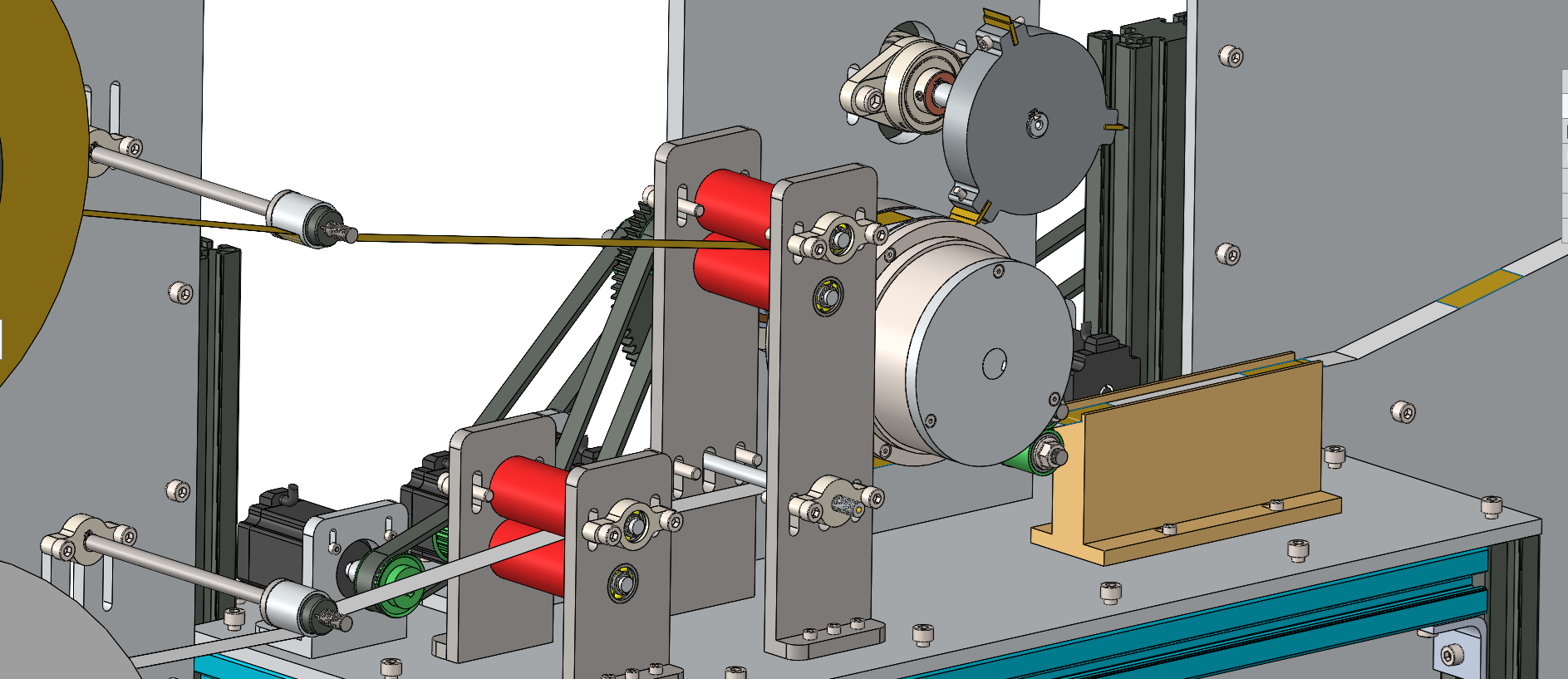 卷烟标签纸粘贴系统