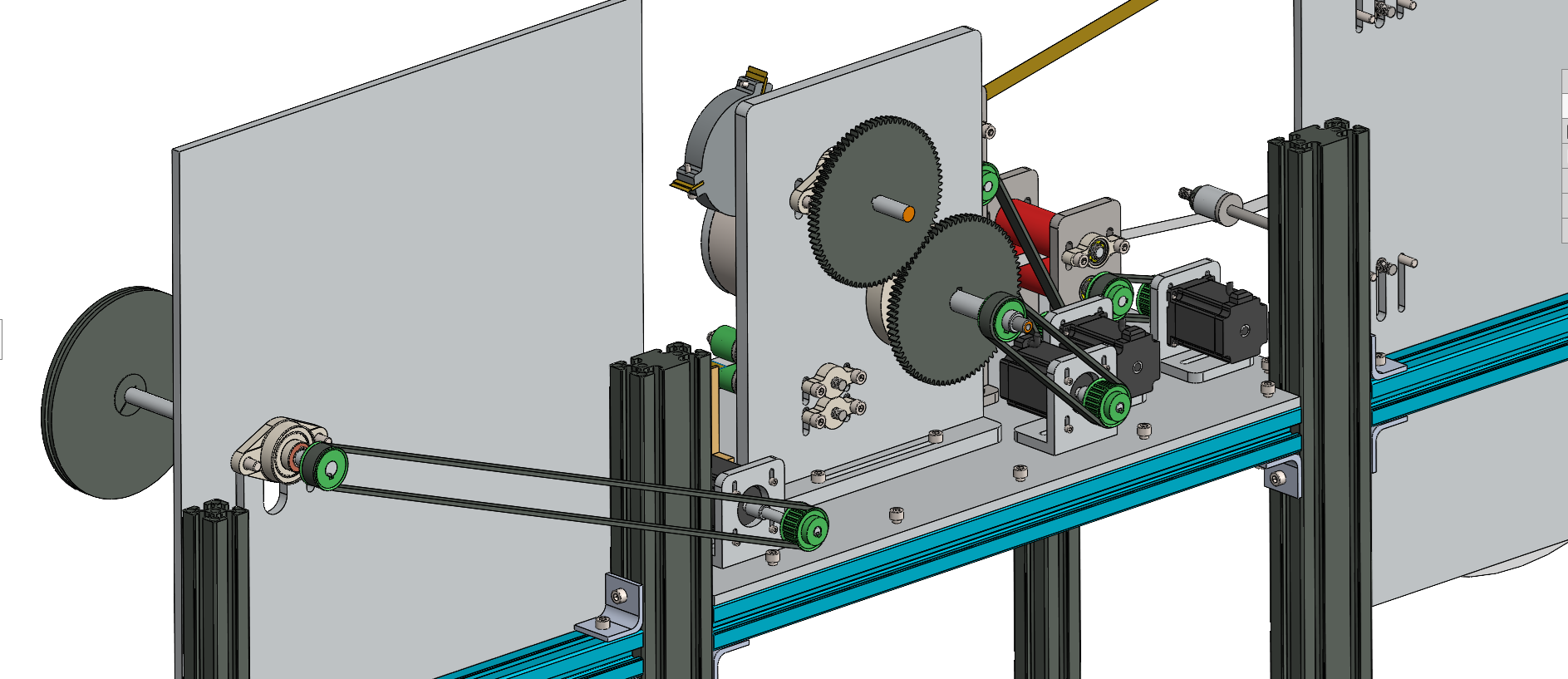 卷烟标签纸粘贴系统