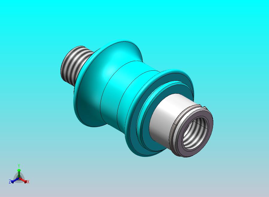 亚德客的HSV手滑阀的内部结构图